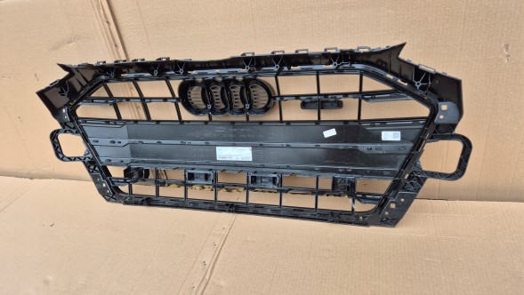 Audi OE GRILL AUDI A4 B9 8W LIFT 2019- FULL BLACK + QUATTRO + PDC Камера радіатора ГРИЛЬ Audi A4 B9 8W LIFT 19- QUATTRO + PDC OE FULL BLACK !