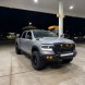 Китай 000-RAM19-UGRBSMB Решітка-імітація в стилі Rebel з LED підсвічуванням – Чорний матовий колір DODGE RAM 1500 2019-2023