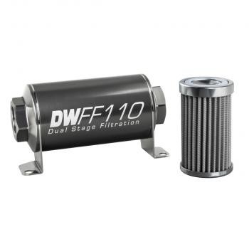 DeatschWerks USA-DW-8-03-110-100K Фільтр паливний 100 мкм AN10, 110мм Універсальний DW-8-03-110-100K