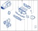 Renault OE 620366493R Основа / кронштейн / посилення решітки радіатора RENAULT KANGOO 3 OE