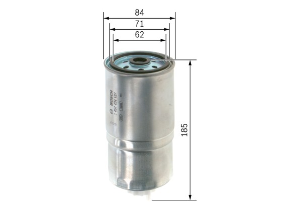 1457434187 BOSCH Фільтр паливний