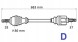 GRESA Піввісь Привідна Ліва Коротка Citroen C4 Picasso 1.5BLUEHDI - T6210 9811176880