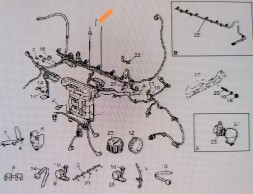Renault OE 7422279230 Повністю/цілий Рено Преміум, джгут двигуна Dxi