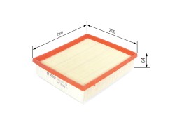 F026400374 BOSCH Фільтр повітря