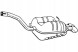 Bosal 233-187 Кінцевий глушник bos233-187 233-187