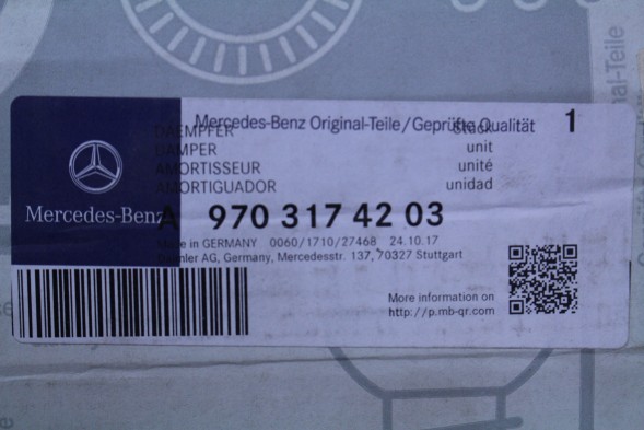 Mercedes-Benz OE АМОРТИЗАТОР КАБІНИ MERCEDES 9703174203