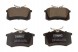 Maxgear 19-0428 + 19-1971 OPEL CROSSLAND X (75) Накладки + диски задні maxgear opel crossland x