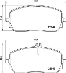 Hella 8DB 355 039-011 Hella 8db 355 039-011 набір гальмівних колодок, дискові гальма
