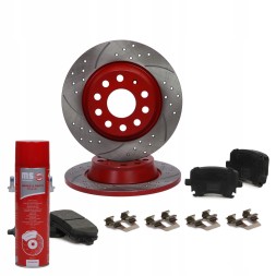 Master-Sport 201221690P Диски + гальмівні колодки задні 201221690