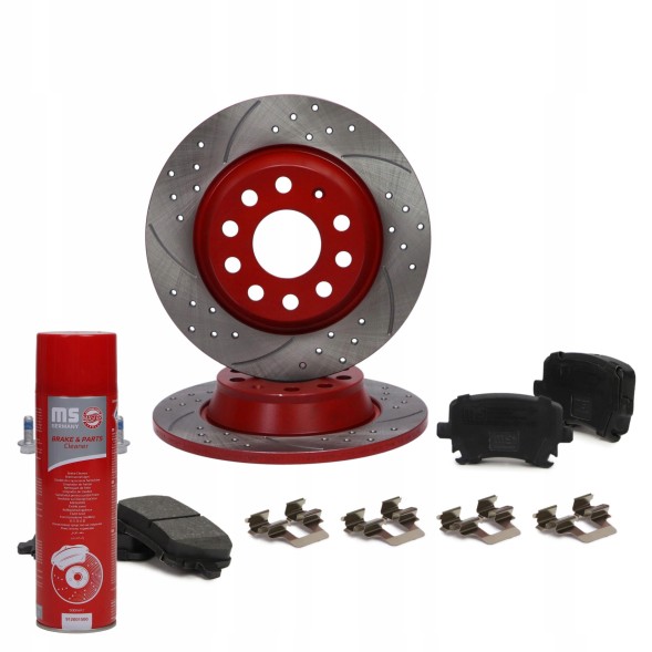 Master-Sport 201221690P Диски + гальмівні колодки задні 201221690