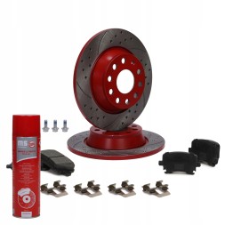 Master-Sport 201221690P Диски + гальмівні колодки задні 201221690