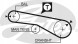 Gates K025609XS Gates комплект грм k025609xs powergrip gates