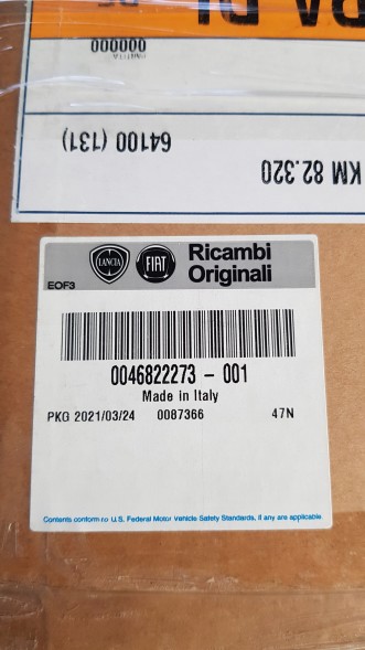 Lancia OE LANCIA YPSILON AIRBAG СИДІННЯ ВОДІЯ 46822273