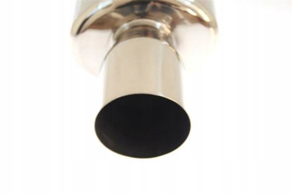 1A First Automotive TW-TL-048 Кінцевий глушник turboworks 100мм вхід 63,5мм (2.5 дюйма)