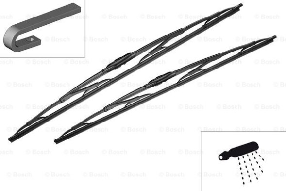 3397001725 BOSCH Комплект щіток склоочисника Bosch 650 550мм