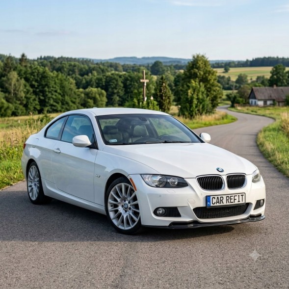 Китай Splitter CS BMW E92 E93 Polift M Pakiet Спідниця бампера сплітер BMW E92 E93 рестайлінг M-пакет передній чорний глянець