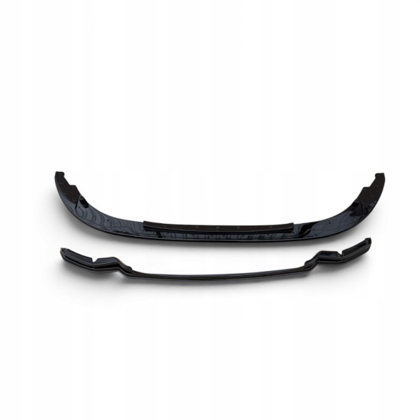 Китай Splitter CS BMW E92 E93 Polift M Pakiet Спідниця бампера сплітер BMW E92 E93 рестайлінг M-пакет передній чорний глянець