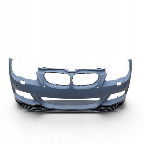 Китай Splitter CS BMW E92 E93 Polift M Pakiet Спідниця бампера сплітер BMW E92 E93 рестайлінг M-пакет передній чорний глянець