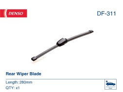 DF 311 DENSO Задня щітка склоочисника Denso Flat Rear 280мм