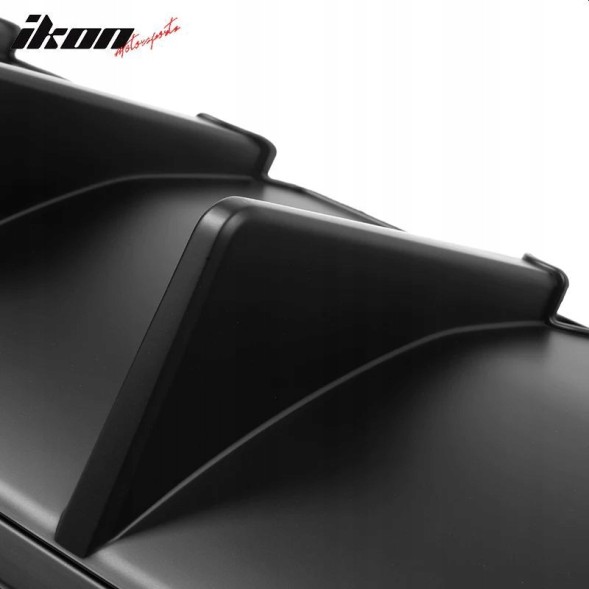 Китай 000-CHALL15-DV3MB Дифузор Спідниці Бампера IKON V3 - Матовий Чорний DODGE CHALLENGER 2015-2023