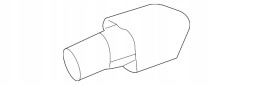 Mercedes-Benz OE НАКОНЕЧНИК ВИХЛОПУ MERCEDES A2514901427 | 2514901427