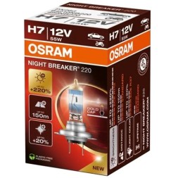 64210NB220 OSRAM Автолампа Osram Night Breaker 220 H7 12V 55W PX26D