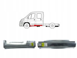 Китай 577PODWKABIN06 Поріг Пороги Репература Ducato Boxer Jumper 06 - 24 Доппелькабіна Комплект !