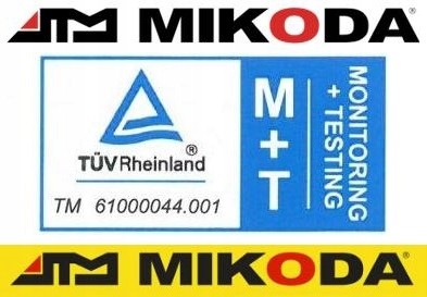 ATM Mikoda 0340Z+5SP831 CITROEN C8 02r- Диски 0340 колодки citroen c8 02r - передні 285мм