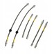PiterParts 10233150002 Przewody hamulcowe w oplocie stalowym teflonowe BMW E36 tarcze OEM PL Гальмівні шланги в сталевому обплетенні, тефлонові, для BMW E36, диски OEM PL