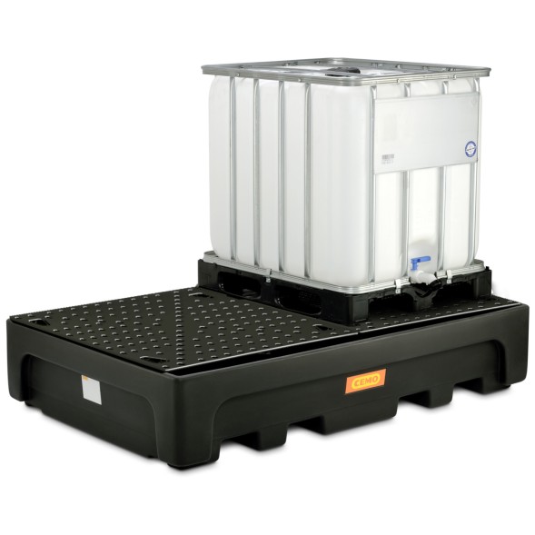 Китай WEW-SC-HP-1025429 Піддон для збору розливів GSG24 PE 1100L для 2 IBC-контейнерів CE