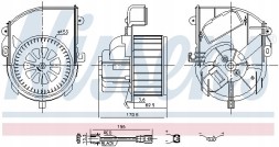 Nissens 87651 Повітродувка - nissens 87651