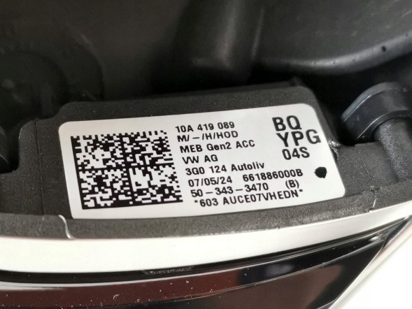 Volkswagen OE 10A419089BQ, Kierownica, DWP523511, 10A419089BBYPG, 10A419089BQYPG КЕРМО VW ID.4 ID4 МУЛЬТИФУНКЦІОНАЛЬНЕ ШКІРА 10A419089BQ НОВЕ ОРИГІНАЛ