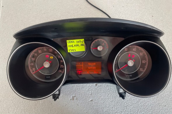 Fiat OE ЛІЧИЛЬНИК ГОДИННИКІВ FIAT PUNTO EVO 51852805