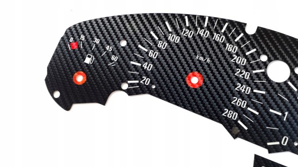 Moman 0089688089873 BMW E36 Custom Carbon Gauge стоїть на годиннику MoMan