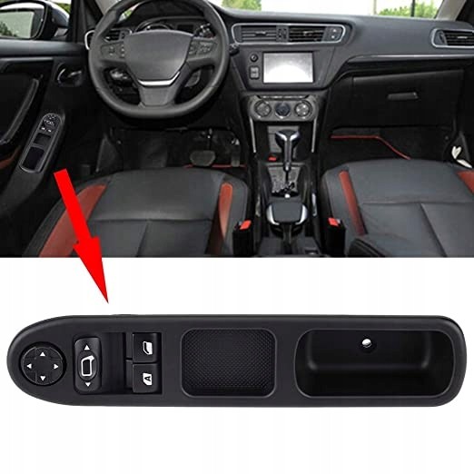 3F Quality РУЧКА ПЕРЕКЛЮЧАЧА ВІКОН ПАНЕЛІ Peugeot 207 6554.QC