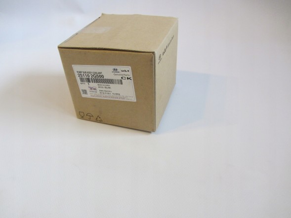 Hyundai OE 25110 2G500 Оригінальний Водяний насос Santa Fe Sonata Tucson Sportage 25110-2G500 Hyundai