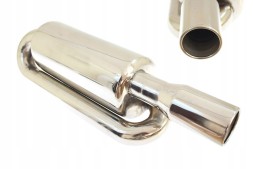 Turboworks TW-TL-TWINLOOP47 Глушник кінцевий спортивний наскрізний twin loop 63мм 2,5" turboworks