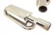 Turboworks TW-TL-TWINLOOP47 Глушник кінцевий спортивний наскрізний twin loop 63мм 2,5" turboworks