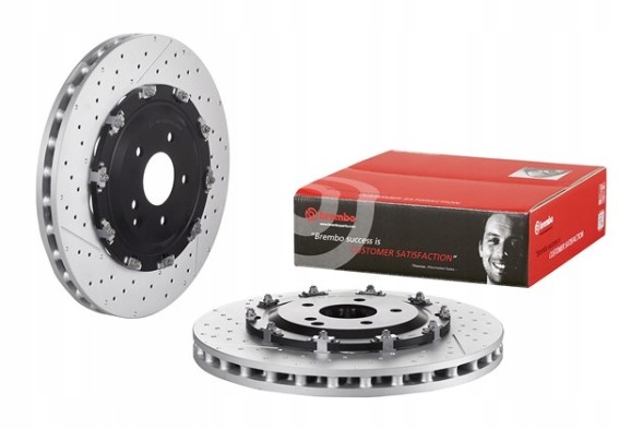 Brembo 09.9547.33 Щит хам. Передній floating front mercedes-benz