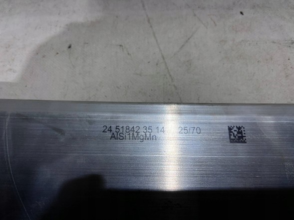Tesla 1687601-00-E PMI150921 БАЛКА БАМПЕРА ПІДСИЛЮВАЧ ПЕРЕДНЯ TESLA MODEL Y 20- 1687601-00-E