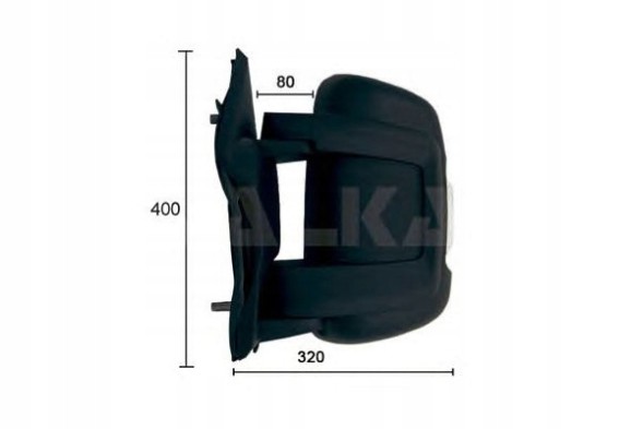 Alkar ALK9202922/RS3 ДЗЕРКАЛО ALKAR 3044380 CI9547003 10713802 E2302