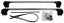 Toyota OE PC301-0K001 Багажник на дах на рейлінги TOYOTA HILUX 2015-2026 до 60 кг Оригінал