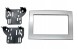 USA USA-956528B РАМКА РАДІО 2-DIN DODGE РАМ 1500 2500 3500 2006-2010