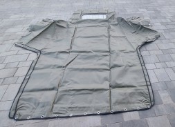 Китай 4010 plandeka Uaz 469 Уаз 3151 Брезент гумовий зелений
