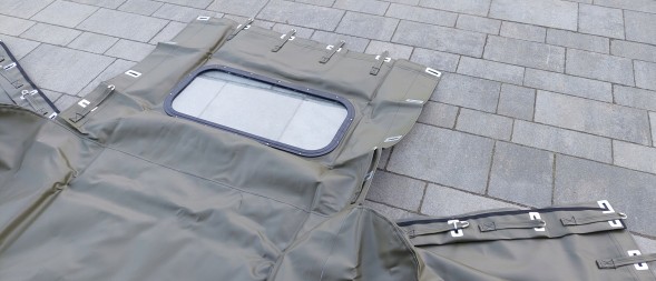 Китай 4010 plandeka Uaz 469 Уаз 3151 Брезент гумовий зелений