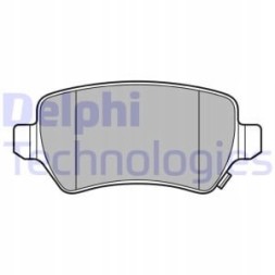 Delphi LP3615 + BG4559C KIA CEE'D II (JD) Колодки + диски задні DELPHI KIA CEED CEE'D 2 II JD