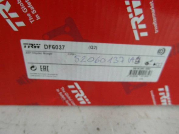 Jeep оригінальне обладнання 5 2060 137AB Джип wrangler 07-18 гальмівні диски передні 52060137ab