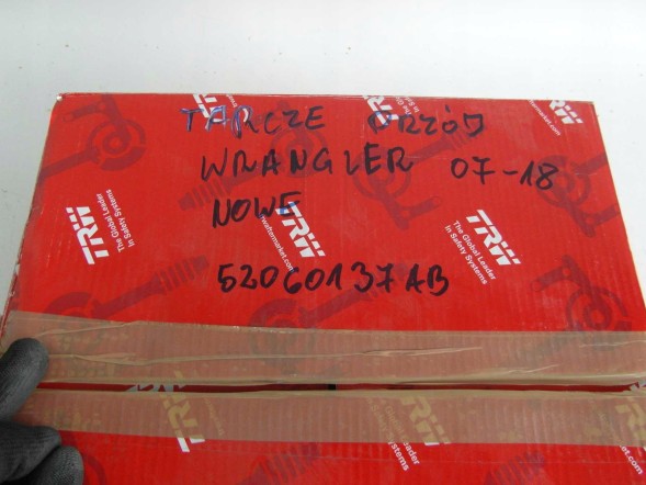 Jeep оригінальне обладнання 5 2060 137AB Джип wrangler 07-18 гальмівні диски передні 52060137ab