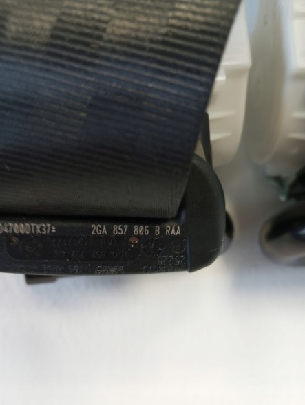 Volkswagen OE РЕМІНЬ БЕЗПЕКИ ЗАДНІЙ Vw Volkswagen T-ROC 2GA 2GA857805B 2GA857806B