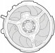 Denso DER09061 Вентилятор охолодження der09061 denso fiat stilo
